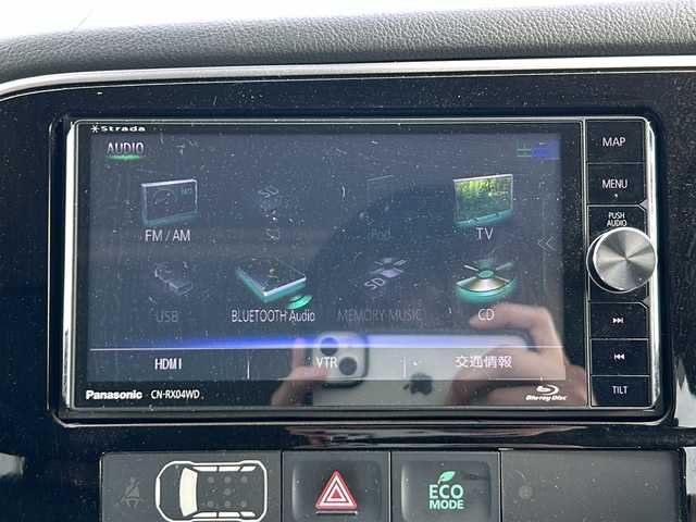 三菱 アウトランダー ＰＨＥＶ G セーフティパッケージ 山梨県 2017(平29)年 7.5万km スターリングシルバーM