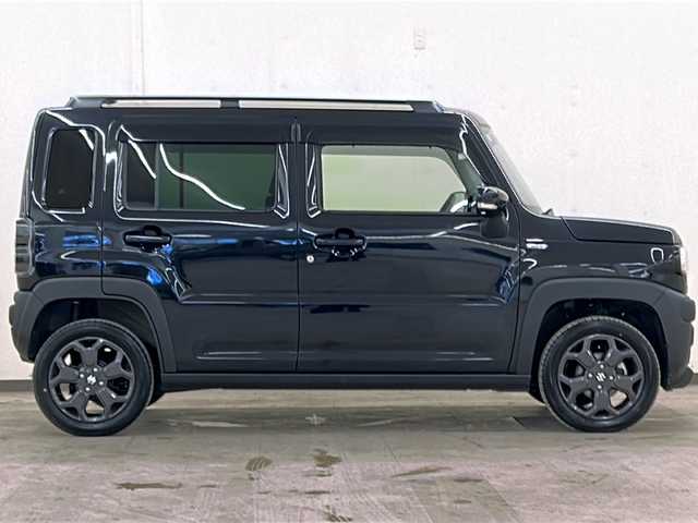 スズキ ハスラー タフワイルド 道央・札幌 2024(令6)年 0.4万km ブルーイッシュブラックパール3 /4WD//LEDヘッドライト//スズキセーフティサポート//前後コーナーセンサー//シートヒーター//フォグランプ//アイドリングストップ//ヒルディセントコントロール//グリップコントロール//前席シートヒーター//スノーモード//スペアキー１本//追従式クルーズコントロール//パーキングアシスト