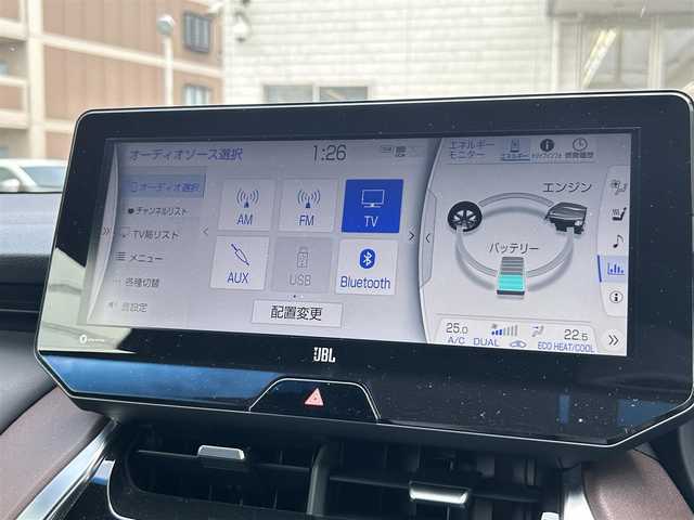 トヨタ ハリアー ハイブリッド Z レザーパッケージ 兵庫県 2020(令2)年 4.8万km ホワイトパールクリスタルシャイン ワンオーナー/純正メーカーナビ/フルセグTV/Bluetooth/FM/AM/JBLサウンドシステム/パノラミックビューモニター/ビルトインETC2.0/デジタルインナーミラー/プリクラッシュセーフティ/レーントレーシングアシスト/ブラインドスポットモニター/レーダークルーズコントロール/リヤクロストラフィックアラート/パーキングサポートブレーキ/ヘッドアップディスプレイ/ロードサインアシスト/オートマチックハイビーム/前後クリアランスソナー/先行車発進告知/ステアリングスイッチ/D/N パワーシート/D/N シートヒーター/D/N エアーシート/ステアリングヒーター/レザーシート/LEDヘッドライト/フォグランプ/オートライト/プッシュスタート/電格ミラー/ISOFIX/革巻きステアリング/純正フロアマット/スペアキー/新車時保証書/取扱説明書