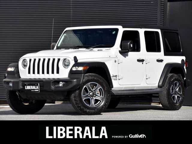 クライスラー・ジープ ジープ ラングラー アンリミテッド スポーツ 和歌山県 2020(令2)年 4.8万km 白 ACC /ディスプレイオーディオ /Apple carPlay /Bカメラ /ダウンヒルコントロール /コーナーセンサー /アイドリングストップ /MTモード付きAT /前後ドライブレコーダー /プッシュスタート /純正17AW /ETC/取扱説明書/保証書/スペアキー