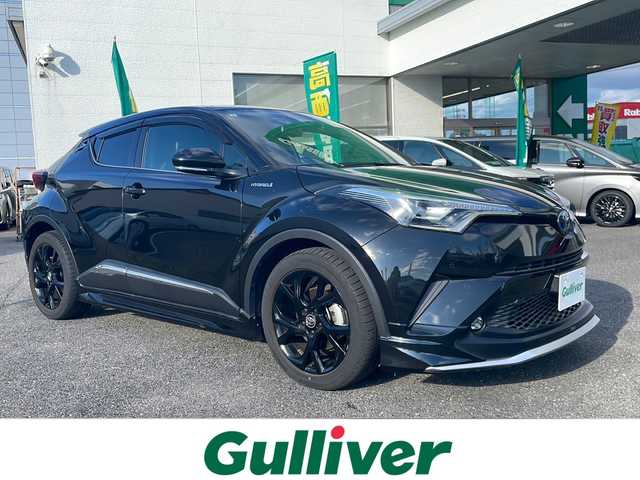 トヨタ Ｃ－ＨＲ G モード ネロ 愛知県 2019(令1)年 7.2万km ブラックマイカ 純正SDナビ/【フルセグ・DVD再生可・CD・Bluetooth】/バックカメラ/ビルトインETC/Toyota Safety Sense/【プリクラッシュセーフティシステム・レーンディパーチャーアラート・レーダークルーズコントロール・ブラインドスポットモニター】/アイドリングストップ/シートヒーター/カーテンエアバック/プッシュスタート/スマートキー/スペアキーあり/純正フロアマット/ドアバイザー/新車保証書/取扱説明書