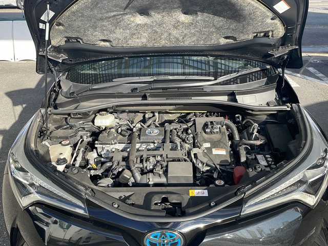 トヨタ Ｃ－ＨＲ G モード ネロ 愛知県 2019(令1)年 7.2万km ブラックマイカ 純正SDナビ/【フルセグ・DVD再生可・CD・Bluetooth】/バックカメラ/ビルトインETC/Toyota Safety Sense/【プリクラッシュセーフティシステム・レーンディパーチャーアラート・レーダークルーズコントロール・ブラインドスポットモニター】/アイドリングストップ/シートヒーター/カーテンエアバック/プッシュスタート/スマートキー/スペアキーあり/純正フロアマット/ドアバイザー/新車保証書/取扱説明書