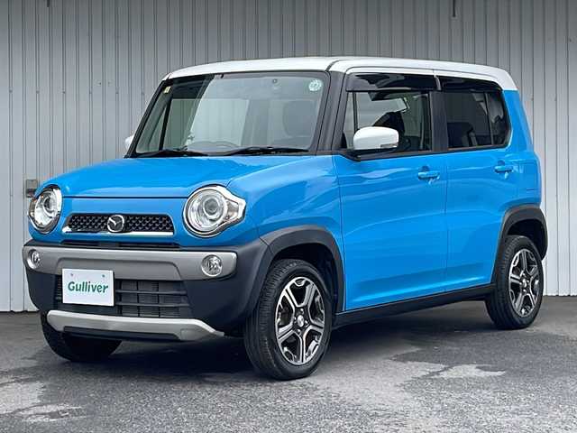 マツダ フレア クロスオーバー XS 長野県 2016(平28)年 2万km 青Ⅱ デュアルカメラブレーキサポート/社外CD/ドライブレコーダー/純正１５インチアルミ/シートヒーター /プッシュスタートエンジン/スマートキー/スペアキー