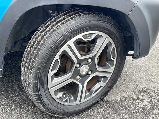 マツダ フレア クロスオーバー XS 長野県 2016(平28)年 2万km 青Ⅱ デュアルカメラブレーキサポート/社外CD/ドライブレコーダー/純正１５インチアルミ/シートヒーター /プッシュスタートエンジン/スマートキー/スペアキー