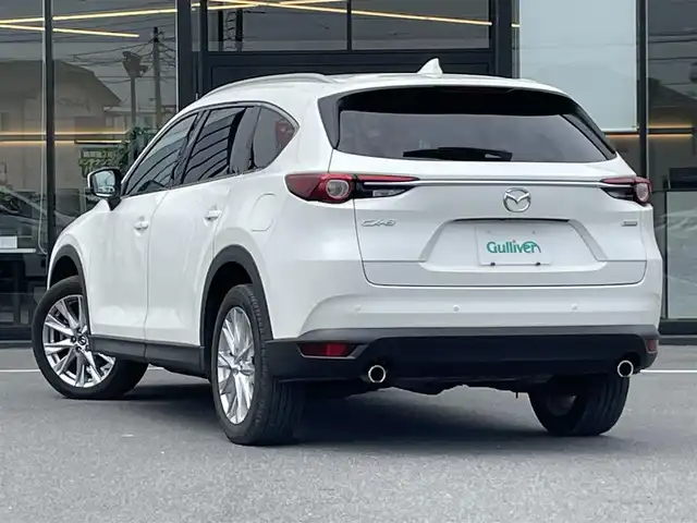 マツダ ＣＸ－８ XD プロアクティブ 茨城県 2018(平30)年 3.9万km スノーフレイクホワイトパールマイカ 純正ナビ/【AM・FM・aha・Sticher・BT・USB・ＣＤ・ＤＶＤ・ＡＵＸ・ＴＶ】/シートヒーター/パワーシート/シートメモリ/ステアリングヒーター/ルーフレール/電動リアゲート/ＢＳＭ/ＨＵＤ/レーダークルコン/全方位カメラ/ＥＴＣ/前後ドラレコ/前後コーナーセンサー/ブレーキホールド/オートライト/純正フロアマット/純正アルミホイール