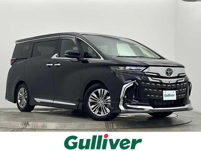 トヨタ アルファード Z 宮城県 2024(令6)年 0.4万km ブラック 4WD/モデリスタエアロキット/ユニバーサルステップ/アドバンストパーク/アドバンストドライブ/トヨタセーフティセンス/・プリクラッシュブレーキ/・レーダークルーズコントロール/・レーントレーシングアシスト/・ロードサインアシスト/・プロアクティブドライビングアシスト/・レーンチェンジアシスト/・フロントクロストラフィックアラート/ブラインドスポットモニター/前後コーナーセンサー/パノラミックビューモニター/トヨタチームメイト/純正ナビ/（Bluetooth/AM/FM/フルセグ/USB)/ステアリングヒーター/両側パワースライドドア/ビルトインETC2.0/置くだけ充電/オートマチックハイビーム/レザーシート/メモリー付きシート/前席・2列目パワーシート/前席・2列目シートヒーター・エアシート/キャプテンシート/後席LEDドームランプ/パワーバックドア/LEDヘッドライト/純正アルミホイール