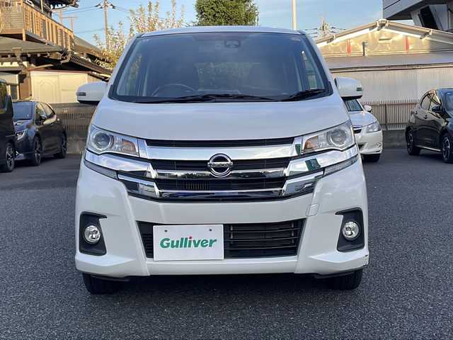 日産 デイズ ハイウェイスターG ターボ 東京都 2016(平28)年 4.3万km ホワイトパール メモリナビ/ワンセグテレビ/アラウンドビューモニター/プッシュスタート/ETC/純正15インチAW