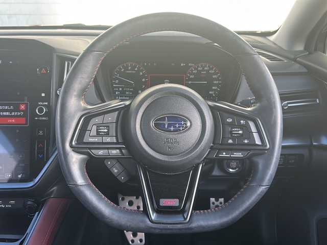 スバル レヴォーグ 1．8STIスポーツ EX 千葉県 2021(令3)年 5.5万km ピュアレッド ワンオーナー/スバルアイサイトテクノロジー/・衝突軽減ブレーキ/・レーダークルーズコントロール/・ステアリング連動ヘッドランプ/・横滑り防止/・オートライト/・SOSコール/・サイドカメラ/・バックカメラ/純正11.6インチナビ/・AM/FM/フルセグTV/・Bluetooth/USB/AUX/赤レザーシート/パドルシフト/パワーシート前席/シートヒーター前席/後席/シートメモリー/パワーバックドア/LEDヘッドライト/LEDフォグランプ/ETC/純正ラバーフロアマット/純正ドアバイザー/電動パーキング/プッシュスタート/スマートキー/スペアキー/保証書/取扱説明書