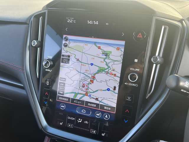 スバル レヴォーグ 1．8STIスポーツ EX 千葉県 2021(令3)年 5.5万km ピュアレッド ワンオーナー/スバルアイサイトテクノロジー/・衝突軽減ブレーキ/・レーダークルーズコントロール/・ステアリング連動ヘッドランプ/・横滑り防止/・オートライト/・SOSコール/・サイドカメラ/・バックカメラ/純正11.6インチナビ/・AM/FM/フルセグTV/・Bluetooth/USB/AUX/赤レザーシート/パドルシフト/パワーシート前席/シートヒーター前席/後席/シートメモリー/パワーバックドア/LEDヘッドライト/LEDフォグランプ/ETC/純正ラバーフロアマット/純正ドアバイザー/電動パーキング/プッシュスタート/スマートキー/スペアキー/保証書/取扱説明書