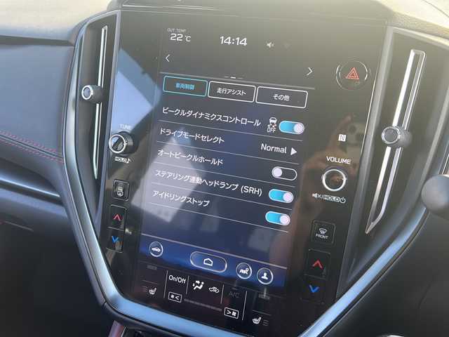 スバル レヴォーグ 1．8STIスポーツ EX 千葉県 2021(令3)年 5.5万km ピュアレッド ワンオーナー/スバルアイサイトテクノロジー/・衝突軽減ブレーキ/・レーダークルーズコントロール/・ステアリング連動ヘッドランプ/・横滑り防止/・オートライト/・SOSコール/・サイドカメラ/・バックカメラ/純正11.6インチナビ/・AM/FM/フルセグTV/・Bluetooth/USB/AUX/赤レザーシート/パドルシフト/パワーシート前席/シートヒーター前席/後席/シートメモリー/パワーバックドア/LEDヘッドライト/LEDフォグランプ/ETC/純正ラバーフロアマット/純正ドアバイザー/電動パーキング/プッシュスタート/スマートキー/スペアキー/保証書/取扱説明書
