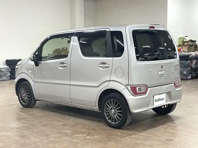 スズキ ワゴンＲ FA 道央・札幌 2018(平30)年 11.3万km シルキーシルバーメタリック 4WD/寒冷地仕様/横滑り防止/社外CDオーディオ/シートヒーター（D席）/ミラーヒーター/ETC/リモコンキー/スペアキー/フロアマット/ドアバイザー/サマータイヤセット積込み　/　155/65/14　2018年製3mm/保証書/取扱説明書