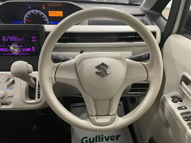 スズキ ワゴンＲ FA 道央・札幌 2018(平30)年 11.3万km シルキーシルバーメタリック 4WD/寒冷地仕様/横滑り防止/社外CDオーディオ/シートヒーター（D席）/ミラーヒーター/ETC/リモコンキー/スペアキー/フロアマット/ドアバイザー/サマータイヤセット積込み　/　155/65/14　2018年製3mm/保証書/取扱説明書