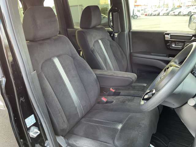 ホンダ Ｎ ＢＯＸ カスタム L 岡山県 2021(令3)年 2.6万km クリスタルブラックパール 純正8インチナビ　VXU-217NBi/フルセグTV、Bluetooth、CD、DVD、AM、FM/バックカメラ/ETC/前方ドライブレコーダー/前席シートヒーター/片側パワースライドドア/レーダークルーズコントロール/ホンダセンシング/シートバックテーブル/リアロールサンシェード