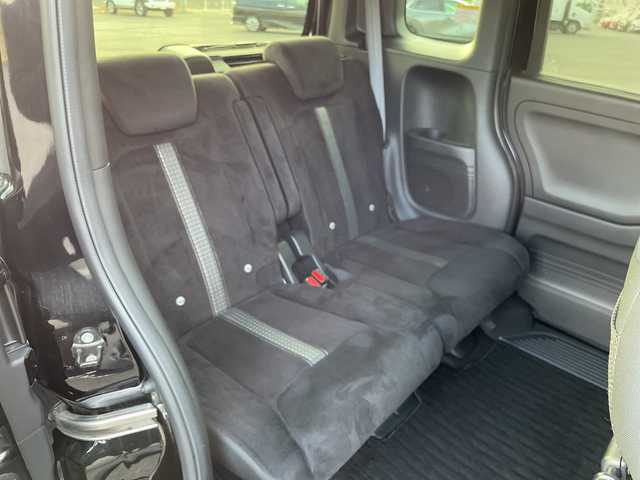 ホンダ Ｎ ＢＯＸ カスタム L 岡山県 2021(令3)年 2.6万km クリスタルブラックパール 純正8インチナビ　VXU-217NBi/フルセグTV、Bluetooth、CD、DVD、AM、FM/バックカメラ/ETC/前方ドライブレコーダー/前席シートヒーター/片側パワースライドドア/レーダークルーズコントロール/ホンダセンシング/シートバックテーブル/リアロールサンシェード