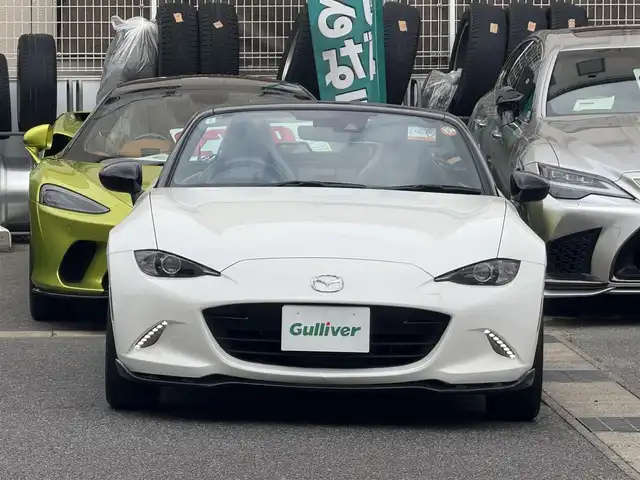 マツダ ロードスター RS 愛知県 2022(令4)年 3.3万km スノーフレイクホワイトパールマイカ /禁煙車//BOSEサウンドシステム//マツダスピードエアロ//マツダスピードストラッドタワーバー//インダクションサウンドエンサー//純正リアスポイラー//アルカンターラコンソールリッド・シフトブーツ//ドアデコレーションパネル・インパネデコレーション//フューエルフィラーデカール//ディスプレイオーディオ//フルセグ/Bluetooth/USB/CD/DVD/AUX//CarPlay/AndroidAuto//バックカメラ//ETC//RECAROシート//シートヒーター//スマートシティーブレーキサポート//ブラインドスポットモニター//車線逸脱警報システム//パーキングセンサー//クルーズコントロール//ビルシュタインショックアブソーバー//純正16インチアルミホイール//DSC//LEDオートヘッドライト//ハイビームコントロール//LEDアクセサリーランプ//フットランプ＆イルミネーション//カミングホームライト/リービングホームライト//プッシュスタート//スペアスマートキー//革巻きステアリング//ステアリモコン//チルト&テレスコピックステアリング//純正フロアマット//オートワイパー//自動防眩ミラー/純正親水ブルーミラー//保証書/取扱説明書//点検整備記録簿R4.7