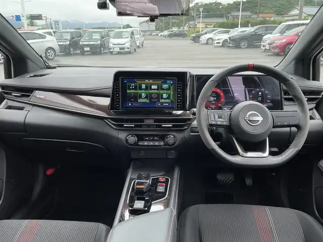 日産 オーラ ニスモ 宮崎県 2022(令4)年 2.4万km ピュアホワイトパール / スーパーブラック 2トーン 純正ナビ/（CD/DVD/AM/FM/BT/USB)/フルセグTV/バックカメラ/アランドビューカメラ/ステアリングスイッチ/ドライブレコーダー/デジタルインナーミラー/ブラインドスポットモニタ/ビルトインETC
