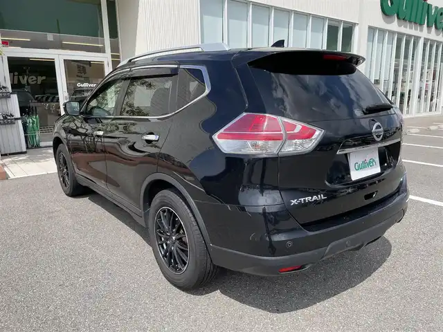 日産 エクストレイル 20Xt エマージェンシーブレーキ 石川県 2016(平28)年 12.9万km 黒 4WD/純正メーカーナビ/フルセグTV/アラウンドビューモニター/LEDヘッドライト/ETC/インテリキー/エマージェンシーブレーキ/クルーズコントロール/純正アルミホイール/パワーバックドア/スタッドレスタイヤ積み込み/社外アルミホイール/ドライブレコーダー/ルーフレール