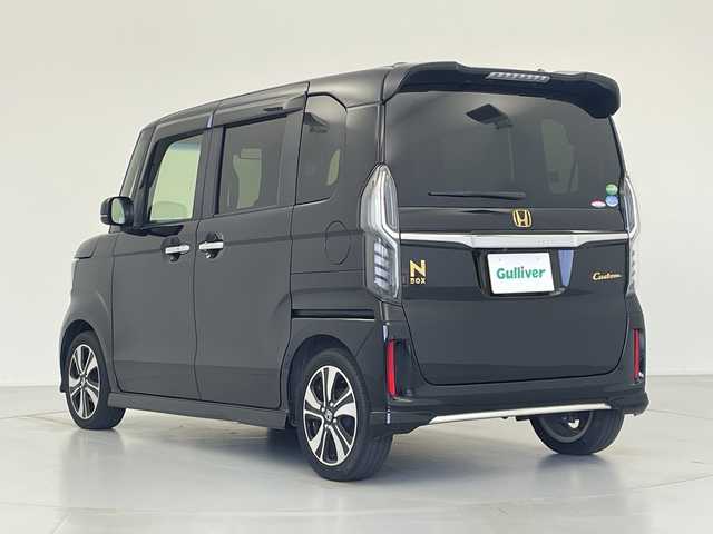 ホンダ Ｎ ＢＯＸ カスタム L ターボ 愛知県 2021(令3)年 4.4万km クリスタルブラックパール ホンダセンシング/衝突軽減ブレーキ/誤発進抑制機能/アダプティブクルーズコントロール/歩行者事故低減ステアリング/路外逸脱抑制機能/車線維持支援システム/先行車発進のお知らせ/標識認識システム/オートハイビーム/パーキングセンサー/純正ナビ/バックカメラ/フルセグTV/純正アルミホイール/ドライブレコーダー/スマートキー/プッシュスタート/ハーフレザーシート/シートヒーター/LEDヘッドライト