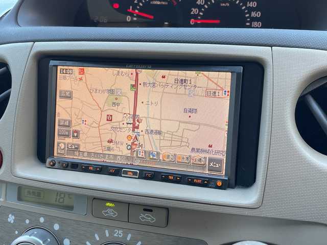 トヨタ シエンタ G 埼玉県 2007(平19)年 12.5万km グレーメタリック 社外HDDナビ/　　FM/AM/MSV/ETC/キーレスキー