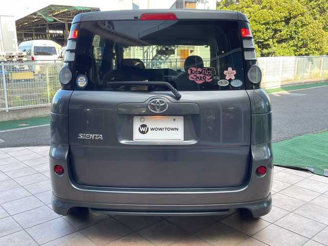 トヨタ シエンタ G 埼玉県 2007(平19)年 12.5万km グレーメタリック 社外HDDナビ/　　FM/AM/MSV/ETC/キーレスキー