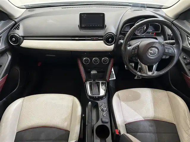 マツダ ＣＸ－３ XD ツーリング Lパッケージ 愛媛県 2015(平27)年 16.6万km 白 ・純正ナビ/(フルセグ/CD/DVD/BT)/・バックカメラ/・SBS/SCBS/・BSM/・レーダークルーズコントロール/・車線逸脱警報システム/・アイドリングストップ/・D/N席シートヒーター/・パドルシフト/・純正18インチアルミホイール/・純正フロアマット/・ステアリングリモコン/・ドアバイザー/・ETC/・スペアキー