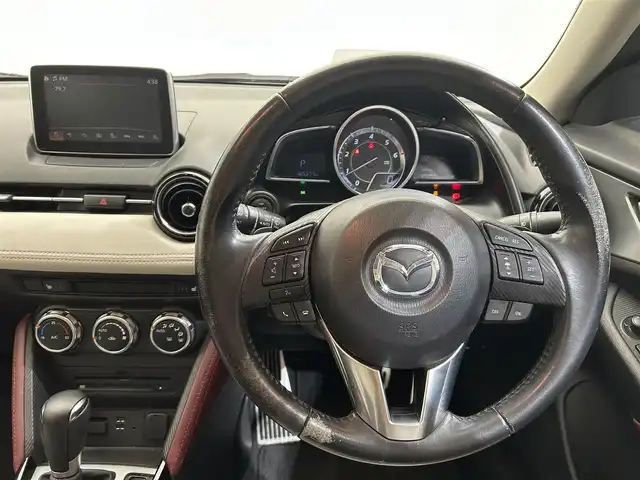 マツダ ＣＸ－３ XD ツーリング Lパッケージ 愛媛県 2015(平27)年 16.6万km 白 ・純正ナビ/(フルセグ/CD/DVD/BT)/・バックカメラ/・SBS/SCBS/・BSM/・レーダークルーズコントロール/・車線逸脱警報システム/・アイドリングストップ/・D/N席シートヒーター/・パドルシフト/・純正18インチアルミホイール/・純正フロアマット/・ステアリングリモコン/・ドアバイザー/・ETC/・スペアキー