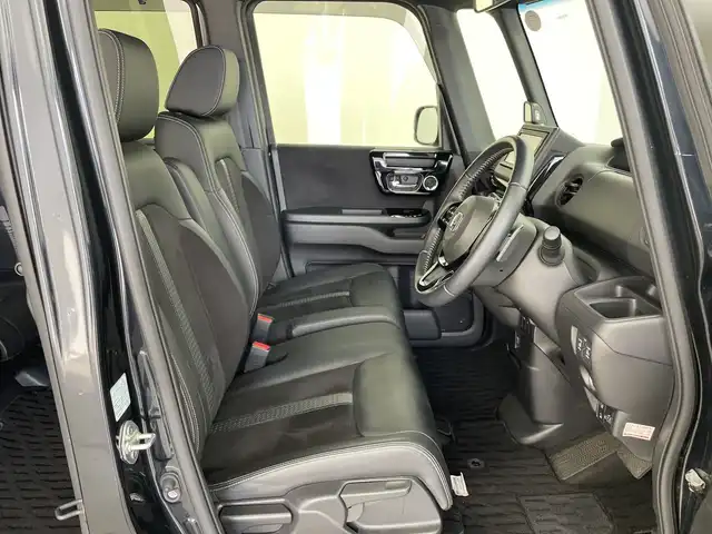 ホンダ Ｎ ＢＯＸ カスタム L ターボ 鹿児島県 2021(令3)年 0.9万km ミッドナイトブルービームM Gathers7インチナビゲーション(VXM-215Ci)/フルセグ BT/ホンダセンシング/レーダークルーズコントロール/バックカメラ/両側パワースライドドア/純正前後ドライブレコーダー/ハーフレザーシート/シートヒーター/パドルシフト/ETC/AUTOライト/LEDヘッドライト/オートマチックハイビーム/純正15インチアルミホイール/純正フロアマット/チップアップシート/カーテンエアバッグ