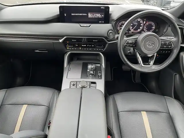 マツダ ＣＸ－６０ XD HV エクスクルーシブスポーツ 長崎県 2022(令4)年 1.3万km ディープクリスタルブルーマイカ サンルーフ/全方位カメラ/レザーシート/純正ナビ/前席パワーシート/前席シートヒーター/シートベンチレーション/ブラインドスポットモニター/前後ドライブレコーダー/ETC/BOSEサウンド/衝突軽減ブレーキ/レーンキープアシスト/レーダークルーズコントロール/スペアキー/オートライト/LEDヘッドライト/オートハイビーム/パワーバックドア/クリアランスソナー/ステアリングヒーター