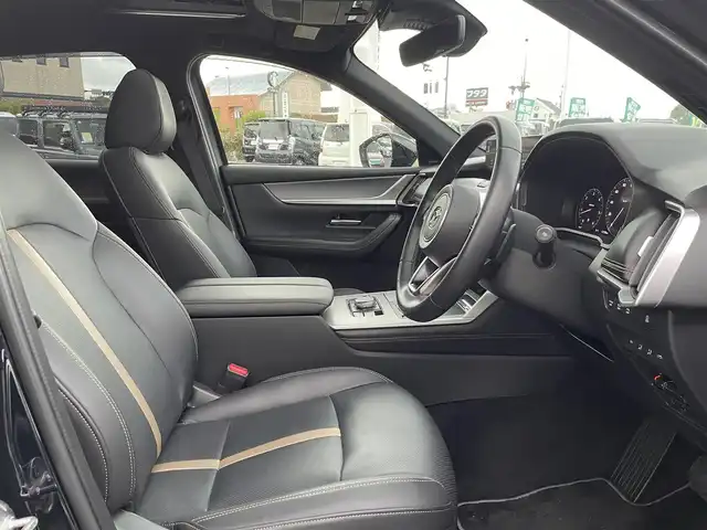 マツダ ＣＸ－６０ XD HV エクスクルーシブスポーツ 長崎県 2022(令4)年 1.3万km ディープクリスタルブルーマイカ サンルーフ/全方位カメラ/レザーシート/純正ナビ/前席パワーシート/前席シートヒーター/シートベンチレーション/ブラインドスポットモニター/前後ドライブレコーダー/ETC/BOSEサウンド/衝突軽減ブレーキ/レーンキープアシスト/レーダークルーズコントロール/スペアキー/オートライト/LEDヘッドライト/オートハイビーム/パワーバックドア/クリアランスソナー/ステアリングヒーター