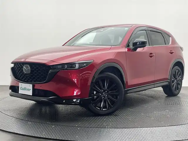 マツダ ＣＸ－５ XD スポーツアピアランス 愛媛県 2022(令4)年 4.4万km ソウルレッドクリスタルM ・純正10.25型ナビ/フルセグ/Bluetooth/applecarplay/androidauto/USB/・全方位カメラ/・衝突軽減ブレーキ/・レーダークルーズコントロール/・レーンキープアシスト/・前後コーナーセンサー/・DN席パワーシート/シートヒーター/・ETC/・前後ドライブレコーダー/・ステアリングヒーター/・スペアキー