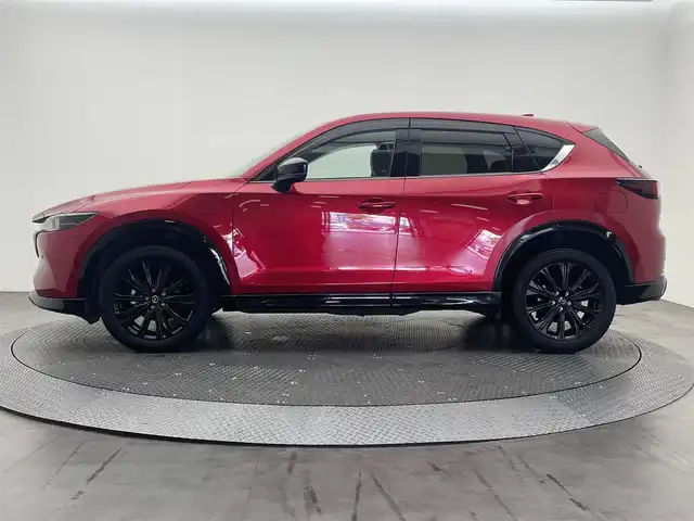 マツダ ＣＸ－５ XD スポーツアピアランス 愛媛県 2022(令4)年 4.4万km ソウルレッドクリスタルM ・純正10.25型ナビ/フルセグ/Bluetooth/applecarplay/androidauto/USB/・全方位カメラ/・衝突軽減ブレーキ/・レーダークルーズコントロール/・レーンキープアシスト/・前後コーナーセンサー/・DN席パワーシート/シートヒーター/・ETC/・前後ドライブレコーダー/・ステアリングヒーター/・スペアキー