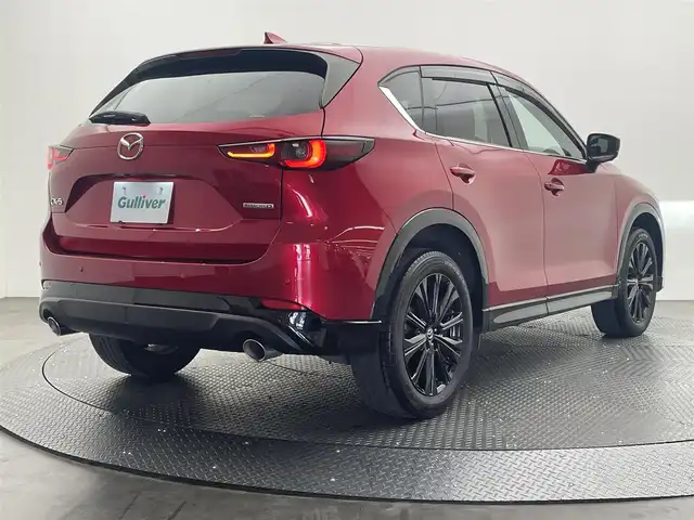 マツダ ＣＸ－５ XD スポーツアピアランス 愛媛県 2022(令4)年 4.4万km ソウルレッドクリスタルM ・純正10.25型ナビ/フルセグ/Bluetooth/applecarplay/androidauto/USB/・全方位カメラ/・衝突軽減ブレーキ/・レーダークルーズコントロール/・レーンキープアシスト/・前後コーナーセンサー/・DN席パワーシート/シートヒーター/・ETC/・前後ドライブレコーダー/・ステアリングヒーター/・スペアキー