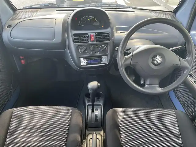 スズキ ツイン ガソリン B カラーパッケージ 大阪府 2005(平17)年 3万km レイクブルーメタリック ワンオーナー/CDレシーバー(DB355)/リモコンキー/スペアキー/純正フロアマット/ドアバイザー/スペアタイヤ