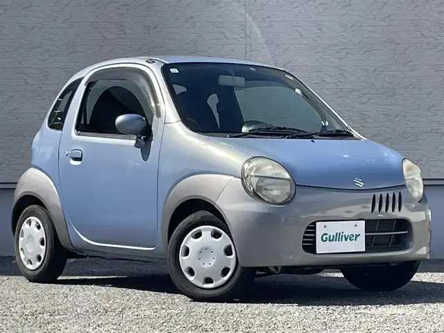 スズキ ツイン ガソリン B カラーパッケージ 大阪府 2005(平17)年 3万km レイクブルーメタリック ワンオーナー/CDレシーバー(DB355)/リモコンキー/スペアキー/純正フロアマット/ドアバイザー/スペアタイヤ