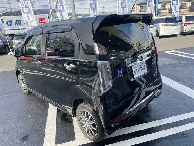 ホンダ Ｎ ＷＧＮ カスタム G ターボパッケージ 長野県 2016(平28)年 5.2万km クリスタルブラックパール 【(株)IDOMが運営する【じしゃロン長野店】の自社ローン対象車両になります。こちらは現金ご利用時の価格です。自社ローンご希望の方は別途その旨お申付け下さい。/社外ナビ/バックカメラ/純正アルミホイール/ステアリングスイッチ/クルーズコントロール/ETC