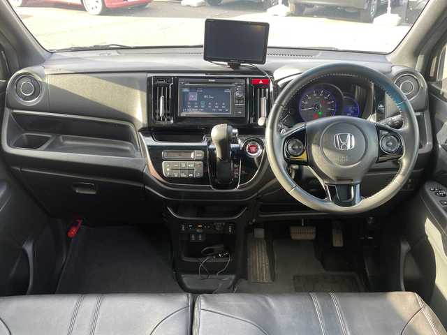 ホンダ Ｎ ＷＧＮ カスタム G ターボパッケージ 長野県 2016(平28)年 5.2万km クリスタルブラックパール 【(株)IDOMが運営する【じしゃロン長野店】の自社ローン対象車両になります。こちらは現金ご利用時の価格です。自社ローンご希望の方は別途その旨お申付け下さい。/社外ナビ/バックカメラ/純正アルミホイール/ステアリングスイッチ/クルーズコントロール/ETC