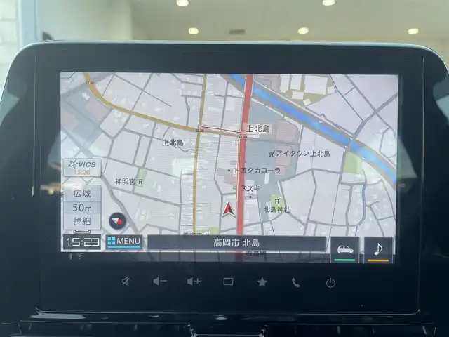 スズキ フロンクス 富山県 2024(令6)年 0.6万km 黒 ワンオーナー／/アラウンドビューモニター／/純正ナビ／/フルセグＴＶ／/Ｂｌｕｅｔｏｏｔｈ／/コーナーセンサー／/ハーフレザーシート／/前席シートヒーター／/置くだけ充電／/レーダークルコン／/ヘッドアップディスプレイ//レーンキープアシスト//LEDオートライト//LEDフォグライト