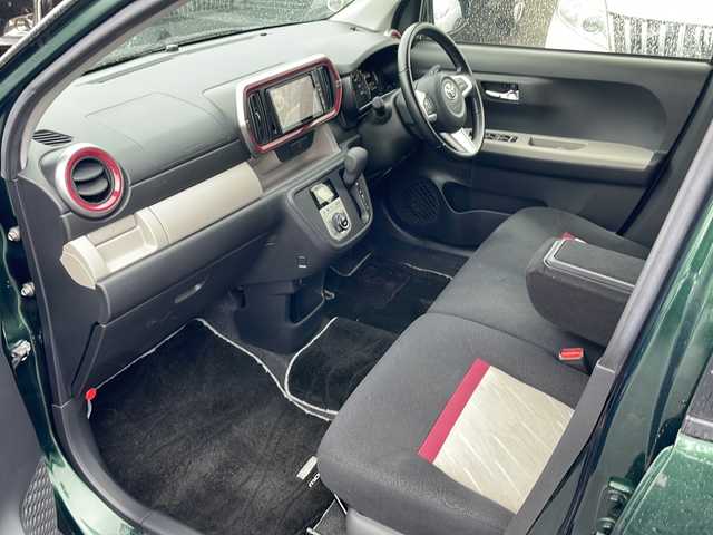 トヨタ パッソ モーダ　Gパッケージ 福島県 2016(平28)年 8.4万km ダークエメラルドマイカ ４WD ナビ フルセグTV　Bluetooth バックカメラ 衝突軽減ブレーキ ETC　横滑り防止装置 純正アルミホイール オートライト ドアバイザー フォグランプ フロアマット スマートキー