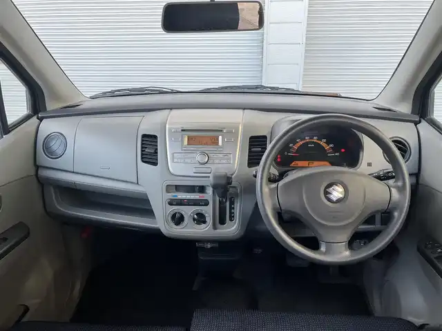 スズキ ワゴンＲ FX 高知県 2009(平21)年 10.4万km スペリアホワイト リモコンキー/純正フロアマット/AC/スペアキー/ETC/ベンチシート/盗難防止装置/Wエアバッグ/保証書/取扱説明書/記録簿