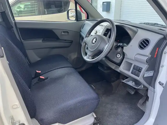 スズキ ワゴンＲ FX 高知県 2009(平21)年 10.4万km スペリアホワイト リモコンキー/純正フロアマット/AC/スペアキー/ETC/ベンチシート/盗難防止装置/Wエアバッグ/保証書/取扱説明書/記録簿