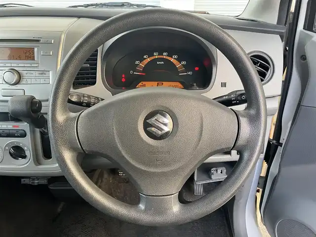 スズキ ワゴンＲ FX 高知県 2009(平21)年 10.4万km スペリアホワイト リモコンキー/純正フロアマット/AC/スペアキー/ETC/ベンチシート/盗難防止装置/Wエアバッグ/保証書/取扱説明書/記録簿