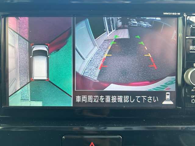日産 デイズ ルークス ハイウェイスター Gターボ 福岡県 2018(平30)年 9.1万km スパークリングレッドM 純正7インチナビ/（TV/Bluetooth/AM/FM/SD/CD/DVD）/アラウンドビューモニター/両側パワースライドドア/純正15インチアルミホイール/純正フロアマット/オートライト/オートハイビーム/LEDヘッドライト/フォグランプ/衝突軽減ブレーキ/プッシュスタート/スマートキー/スペアキー