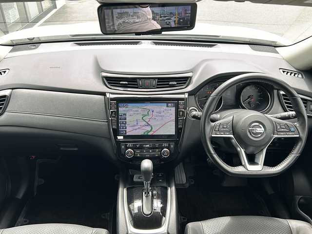 日産 エクストレイル 20Xi 山形県 2019(平31)年 4.5万km ブリリアントホワイトパール ４WD/ALPINEナビ/(CD/DVD/USB/AM/FM)/地デジフルセグ/ドライブレコーダー/プロパイロット/パワーバックドア/ステアリングスイッチ/電子パーキングシステム/オートブレーキホールド/デジタルインナーミラー/アイドリングストップ/ETC/革巻きステアリング/ウィンカーミラー/純正フロアマット/ドアバイザー