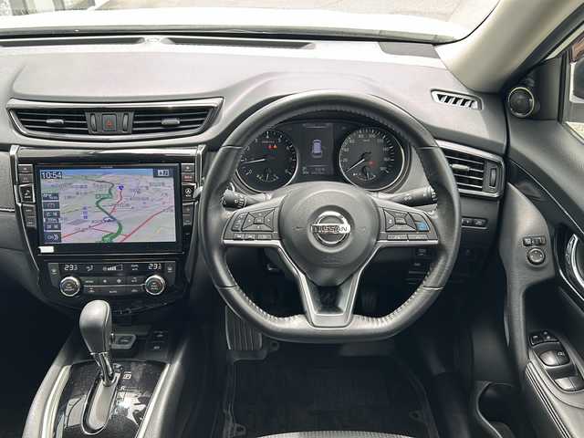 日産 エクストレイル 20Xi 山形県 2019(平31)年 4.5万km ブリリアントホワイトパール ４WD/ALPINEナビ/(CD/DVD/USB/AM/FM)/地デジフルセグ/ドライブレコーダー/プロパイロット/パワーバックドア/ステアリングスイッチ/電子パーキングシステム/オートブレーキホールド/デジタルインナーミラー/アイドリングストップ/ETC/革巻きステアリング/ウィンカーミラー/純正フロアマット/ドアバイザー