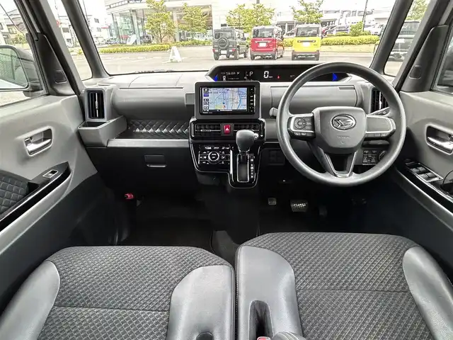 ダイハツ タント カスタム X 福島県 2019(令1)年 3.6万km シャイニングホワイトパール 社外ナビゲーション/型番：CN-RE05WD/【CD/DVD/SD/USB/BT/TV】/バックカメラ/フリップダウンモニター/ドライブレコーダー/ETC/両側電動スライドドア/衝突回避支援ブレーキ機能/車線逸脱警報機能/車線逸脱抑制制御機能/アイドリングストップ/LEDオートライト/LEDフォグランプ/純正フロアマット/純正ドアバイザー