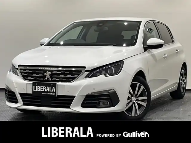 プジョー ３０８ GT ブルーHDi 新潟県 2020(令2)年 4.7万km ネイクルホワイト ワンオーナー/フルLEDヘッドライト/インテリジェントハイビーム/ワイドバックアイカメラ/アクティブクルーズコントロール/フロント＆バックソナー/レーンキープアシスト/7インチタッチスクリーン/・Bluetooth/・AppleCarPlay/・AndroidAuto/ETC/保証書/取扱説明書/スペアキー