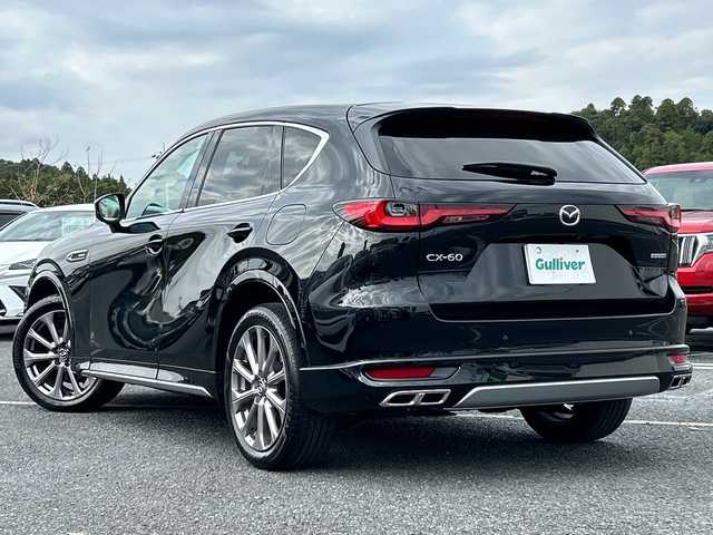 マツダ ＣＸ－６０ XD エクスクルーシブモード 千葉県 2023(令5)年 3.1万km ジェットブラックマイカ ドライバーパーソナライゼーションシステムＰＫＧ　サンルーフ　革　ナビ　全方位カメラ　ＥＴＣ　ドラレコ　ＴＶ　電動リアゲート　ＢＴ　アップルカープレイ　１００Ｖ充電　追従クルコン　温冷シート　電動シート