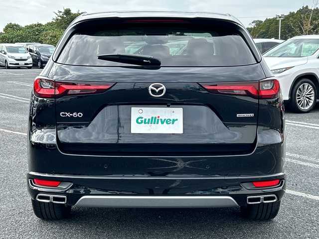 マツダ ＣＸ－６０ XD エクスクルーシブモード 千葉県 2023(令5)年 3.1万km ジェットブラックマイカ ドライバーパーソナライゼーションシステムＰＫＧ　サンルーフ　革　ナビ　全方位カメラ　ＥＴＣ　ドラレコ　ＴＶ　電動リアゲート　ＢＴ　アップルカープレイ　１００Ｖ充電　追従クルコン　温冷シート　電動シート