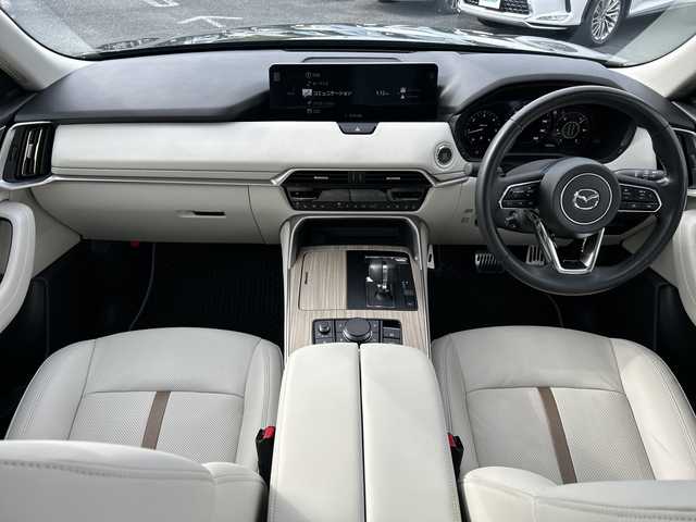 マツダ ＣＸ－６０ XD エクスクルーシブモード 千葉県 2023(令5)年 3.1万km ジェットブラックマイカ ドライバーパーソナライゼーションシステムＰＫＧ　サンルーフ　革　ナビ　全方位カメラ　ＥＴＣ　ドラレコ　ＴＶ　電動リアゲート　ＢＴ　アップルカープレイ　１００Ｖ充電　追従クルコン　温冷シート　電動シート