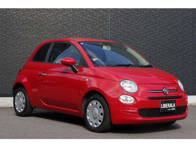 フィアット ５００ 1．2 ポップ 大分県 2019(平31)年 5.4万km パソドプレレッド 保証書　/取扱説明書　/純正ディスプレイオーディオ　/ＡｐｐｌｅＣａｒＰｌａｙ　/Ｂｌｕｅｔｏｏｔｈ　/ＵＳＢ　/赤革シートカバー　/ハロゲンライト　/リアフォグ　/社外フロアマット　/ＥＴＣ　